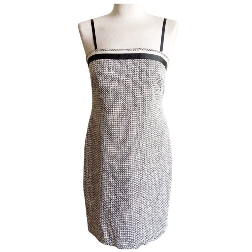 INC Spaghetti Strap Tweed Sheath Dress Size 10